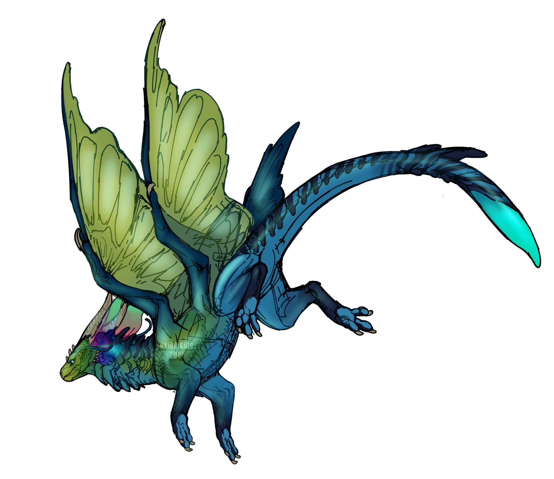 Dragonfly Dragon by Avian-king on DeviantArt