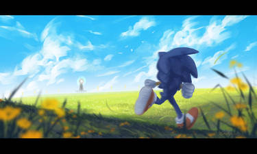 dash to a new world // sonic fontiers
