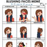 Blushing Faces MEME  *Dipper Pines*