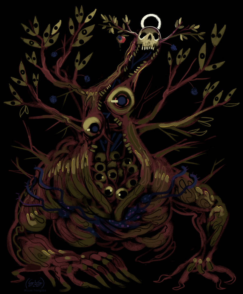 Wormfood The Corrupted Tree Of Knowledge by MisterFeelgood on DeviantArt