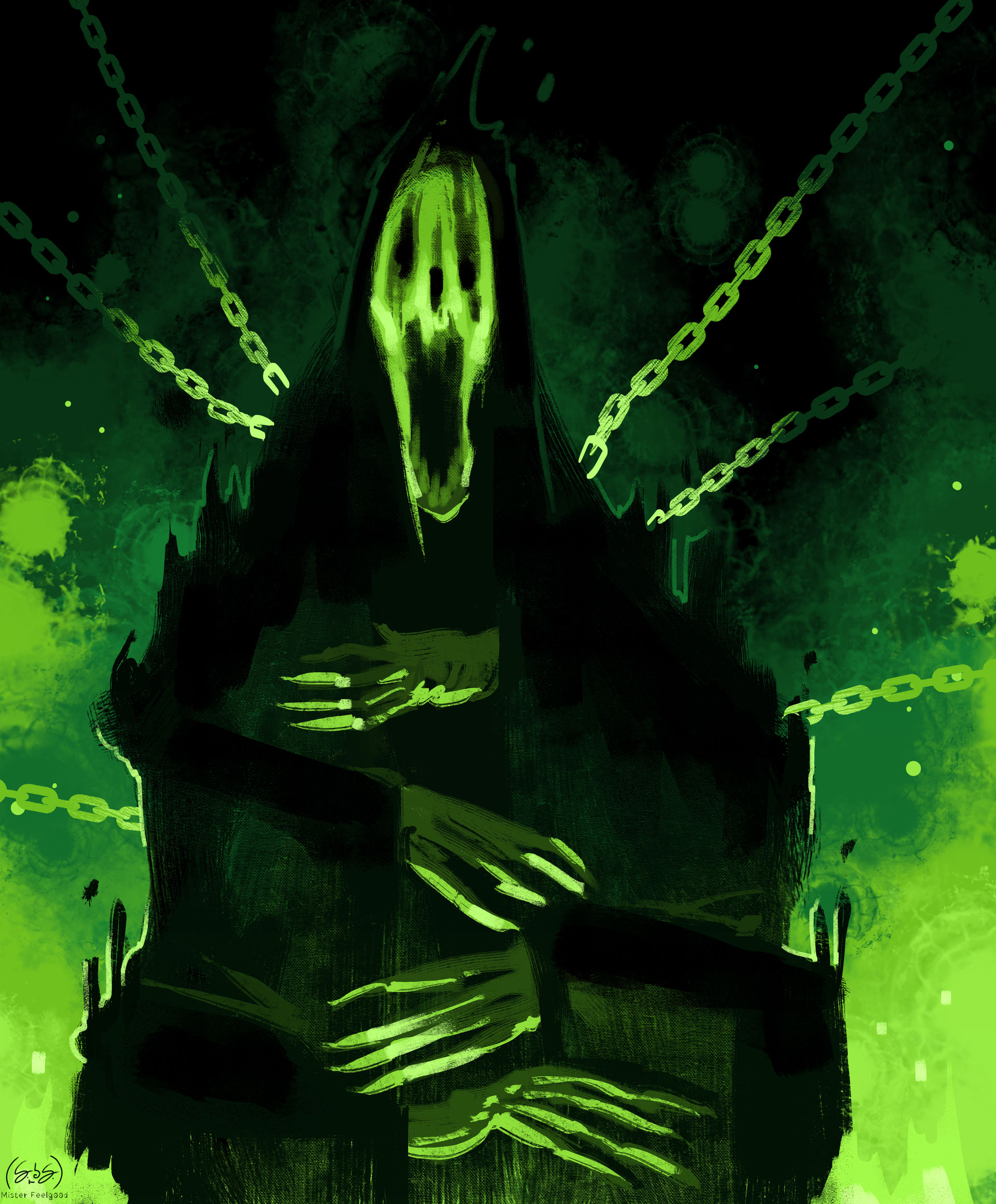Wraith, Cursed Spirit by MisterFeelgood on DeviantArt