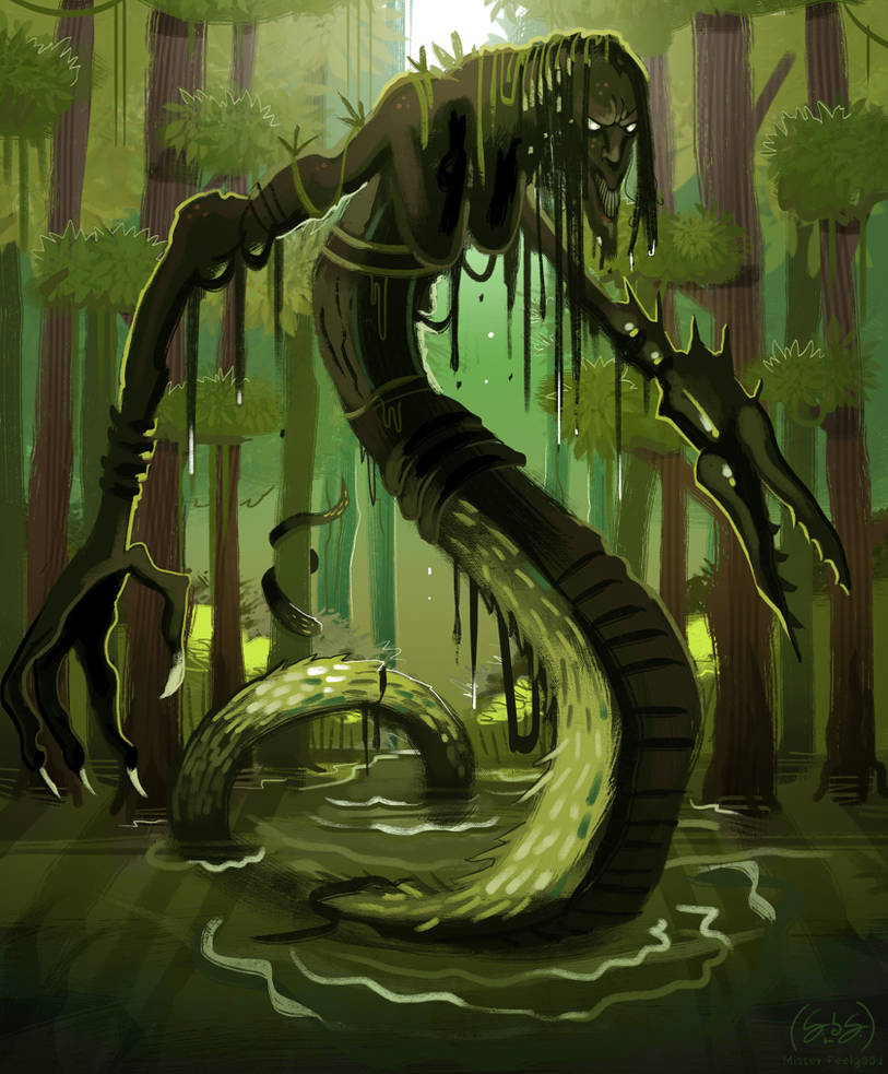 Bayou Swamp: Water Hag by MisterFeelgood on DeviantArt