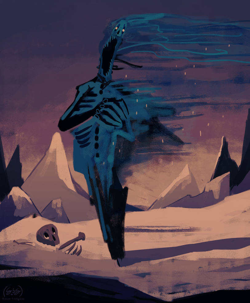 Mountain Tops: Ice Wraith by MisterFeelgood on DeviantArt