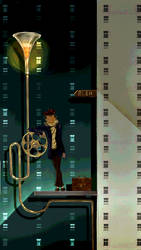 Alem - A Lonely Night in the Grey City