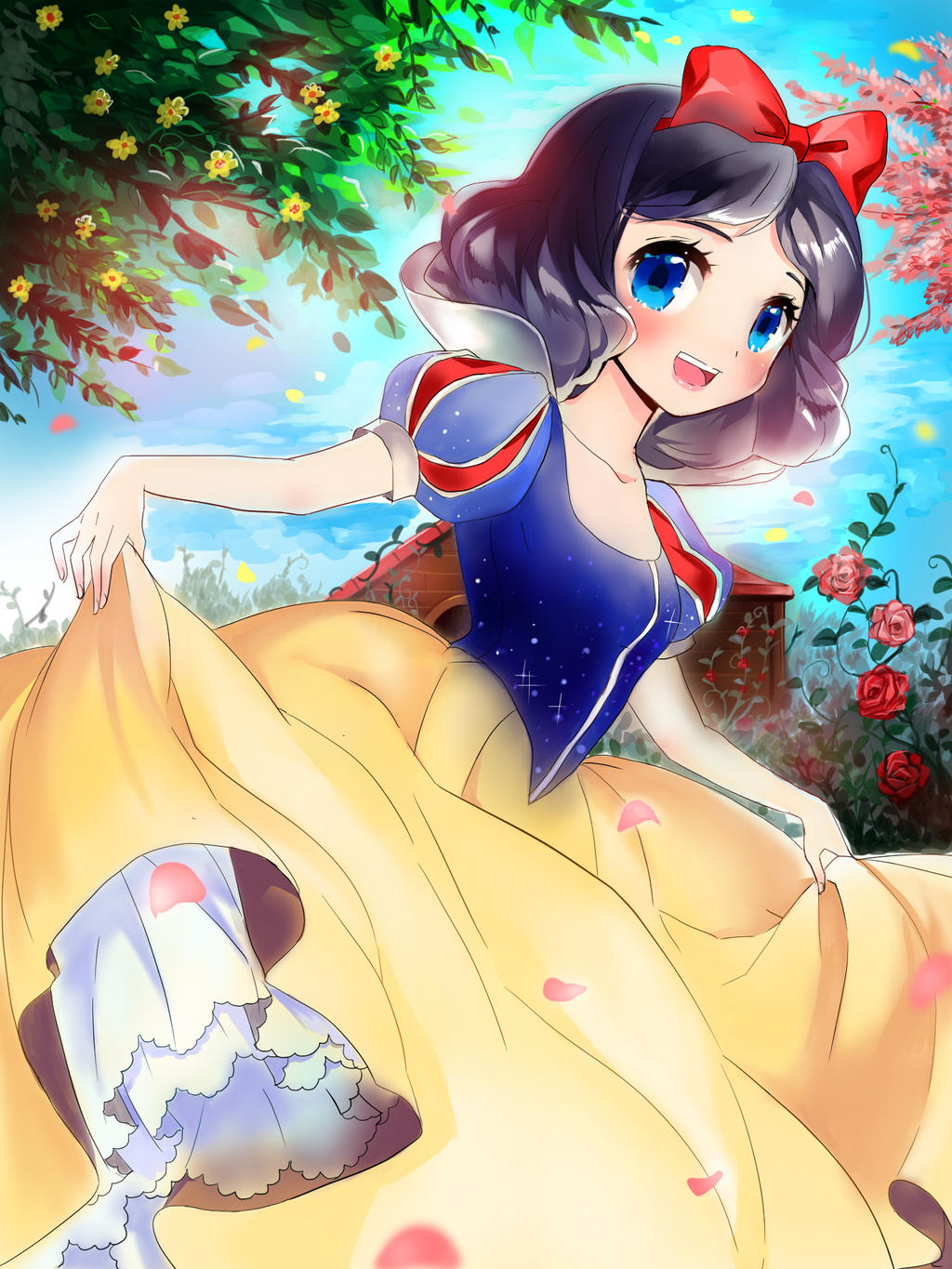 Anime -style Disney Snow White