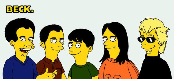 BECK. Simpsonized