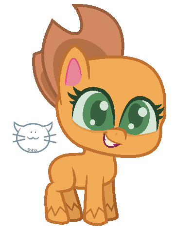 MLP Base #44 : (Pony Life) AJ #2 by CraftyCitty on DeviantArt