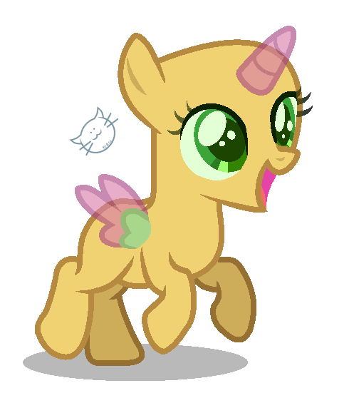 MLP Base #79 : RUN! (Filly Version) by CraftyCitty on DeviantArt