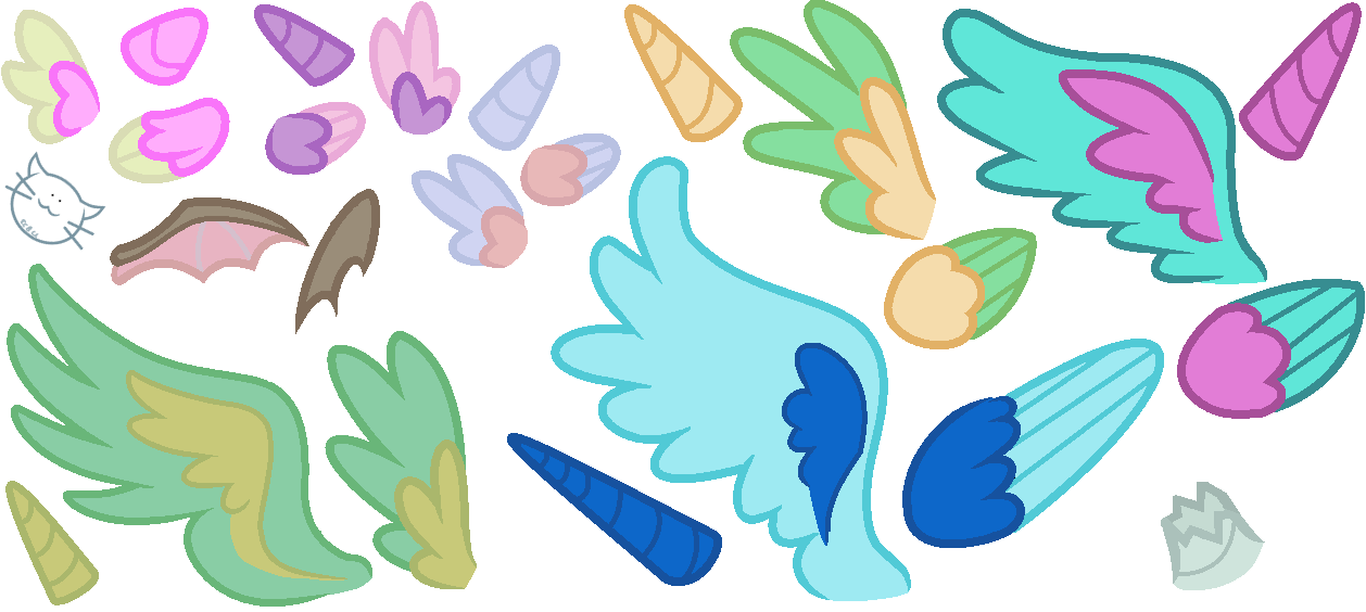 MLP Base #84 : Pony Part Chart #1 by CraftyCitty on DeviantArt