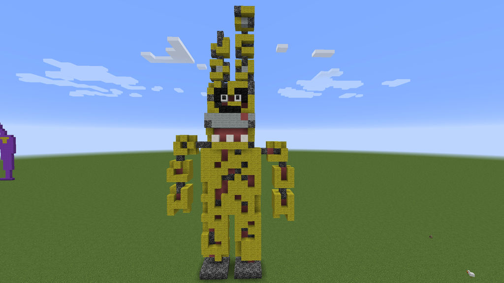 Springneck Mod Minecraft Springtrap MC by LasagnaTheTrashcan on DeviantArt