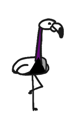 Demisexual Flamingo