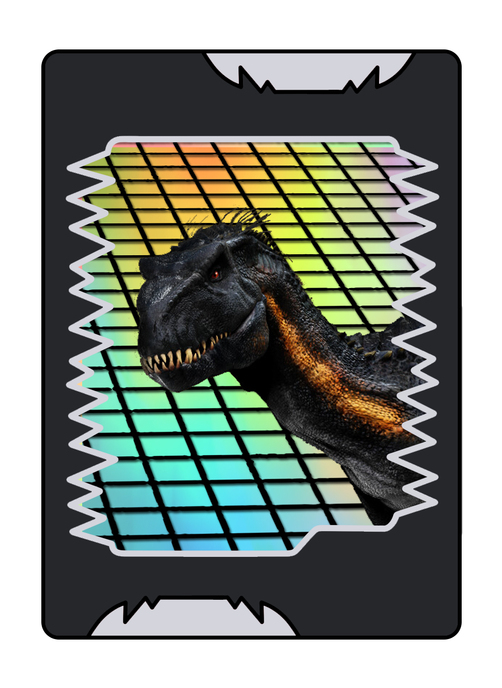 Indoraptor Sticker Indoraptor Dark Card by ryotarosword on DeviantArt