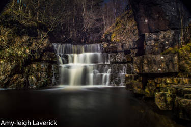 Waterfall near summerhill force