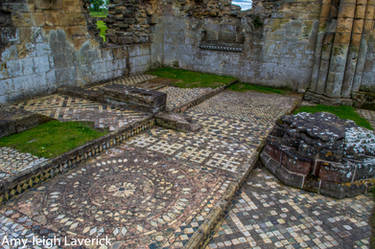 Bylands Abbey - South Trancept Mosaic Floor