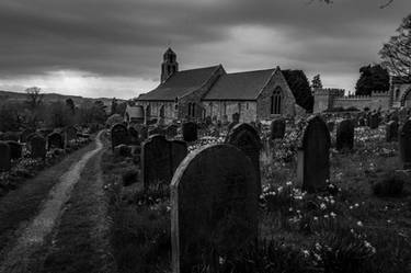 Laneway to church