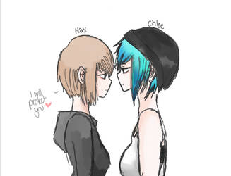 Life is strange: Chloe and max