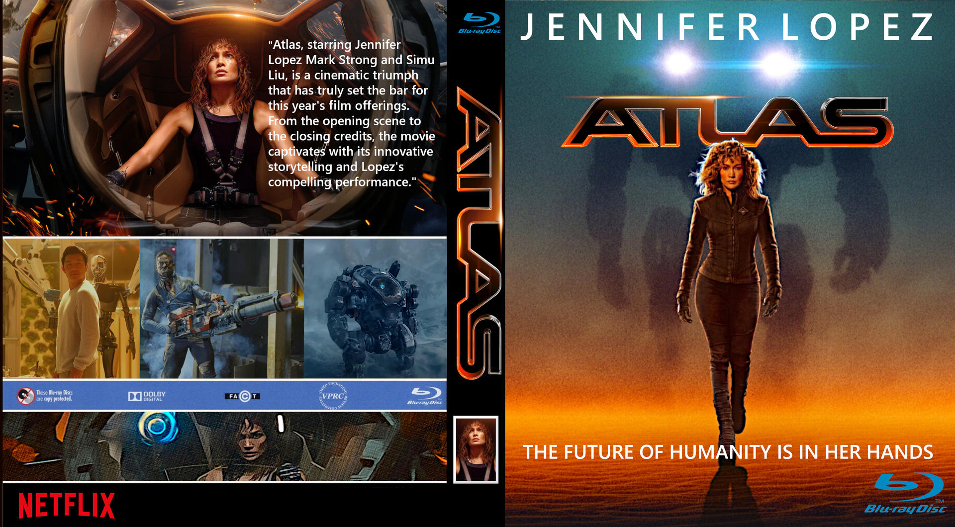 Atlas Blu-Ray Cover by gl3nnium on DeviantArt