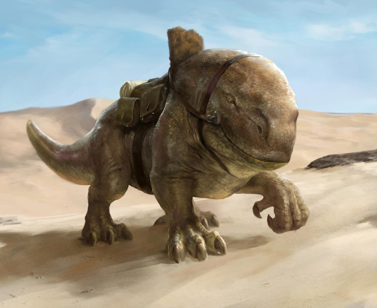 Dewback by Herckeim on DeviantArt