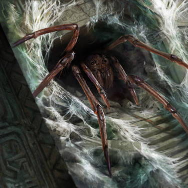 THE GIANT ENEMY SPIDER by dobadas on DeviantArt