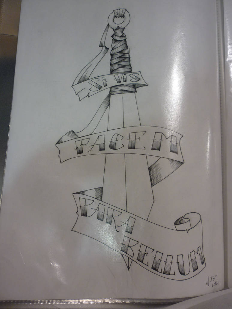 Si Vis Pacem Para Bellum Tattoo John Wick Tattoo (si vis pacem para bellum) by palazz on DeviantArt