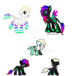 Pony Breedable set 2 by blued0ll