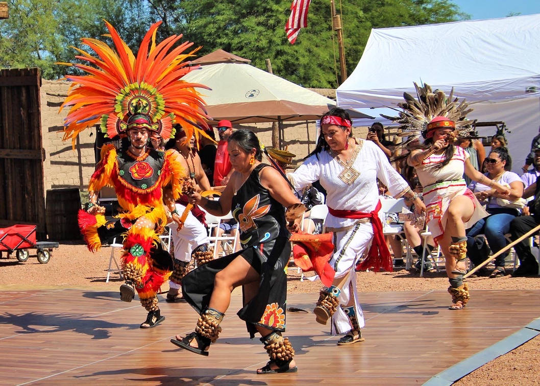 Aztec dancers by Monkeystyle3000 on DeviantArt
