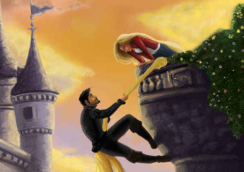 Tangled Captain Swan