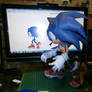 Sonic The Hedgehog Papercraft (d)