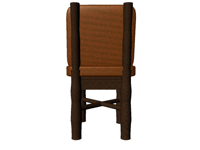 3D Chair back view by blue5ky on DeviantArt