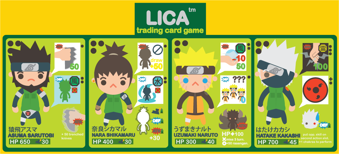 LICA naruto TCG