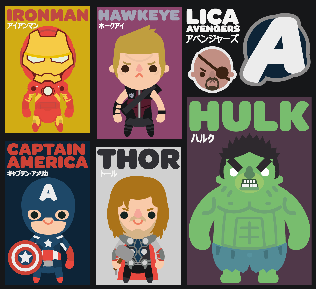 LICA x AVENGERS ASSEMBLE