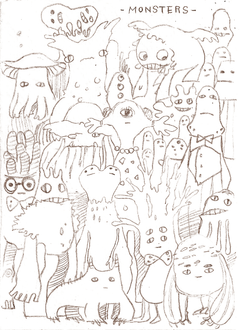 doodle/monsters