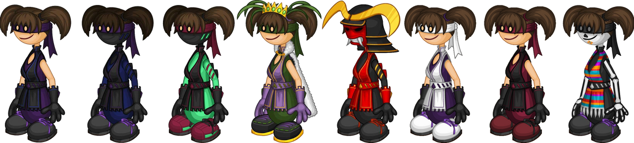 PLP Ninjoy Outfits (Updated) by VereesaBlue on DeviantArt