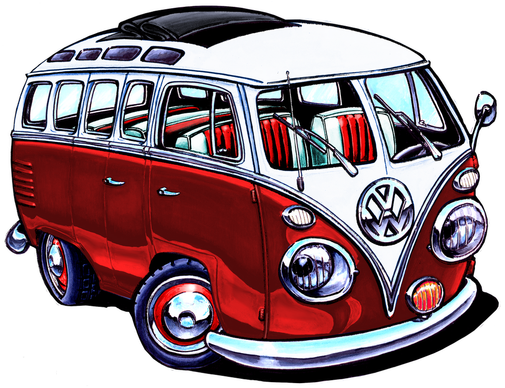 VW Bus, Red Version