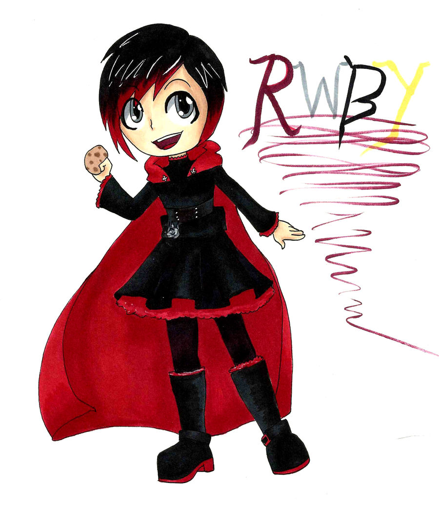 Chibi Ruby by BlipBlipBlue on DeviantArt