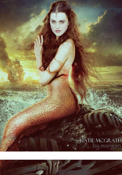 Katie McGrath is mermaid [2]