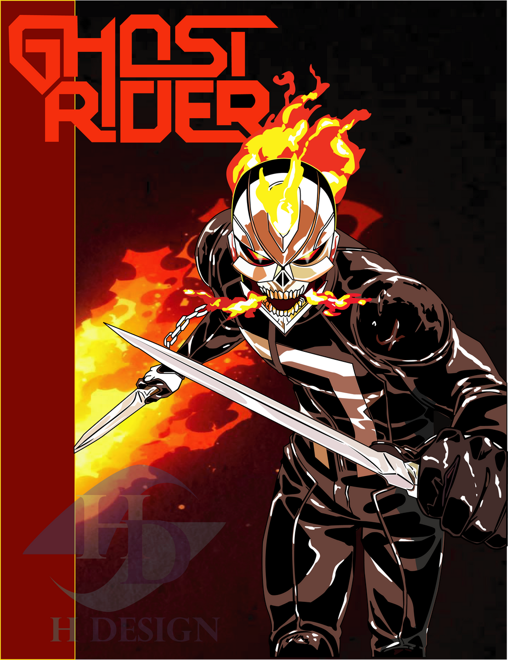 ghost rider fanart by Darkeonix1 on DeviantArt