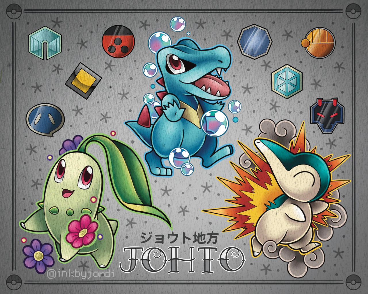 Johto Starters By JordiMoonfall On DeviantArt johto-starters-by-jordimoonfall-on-deviantart