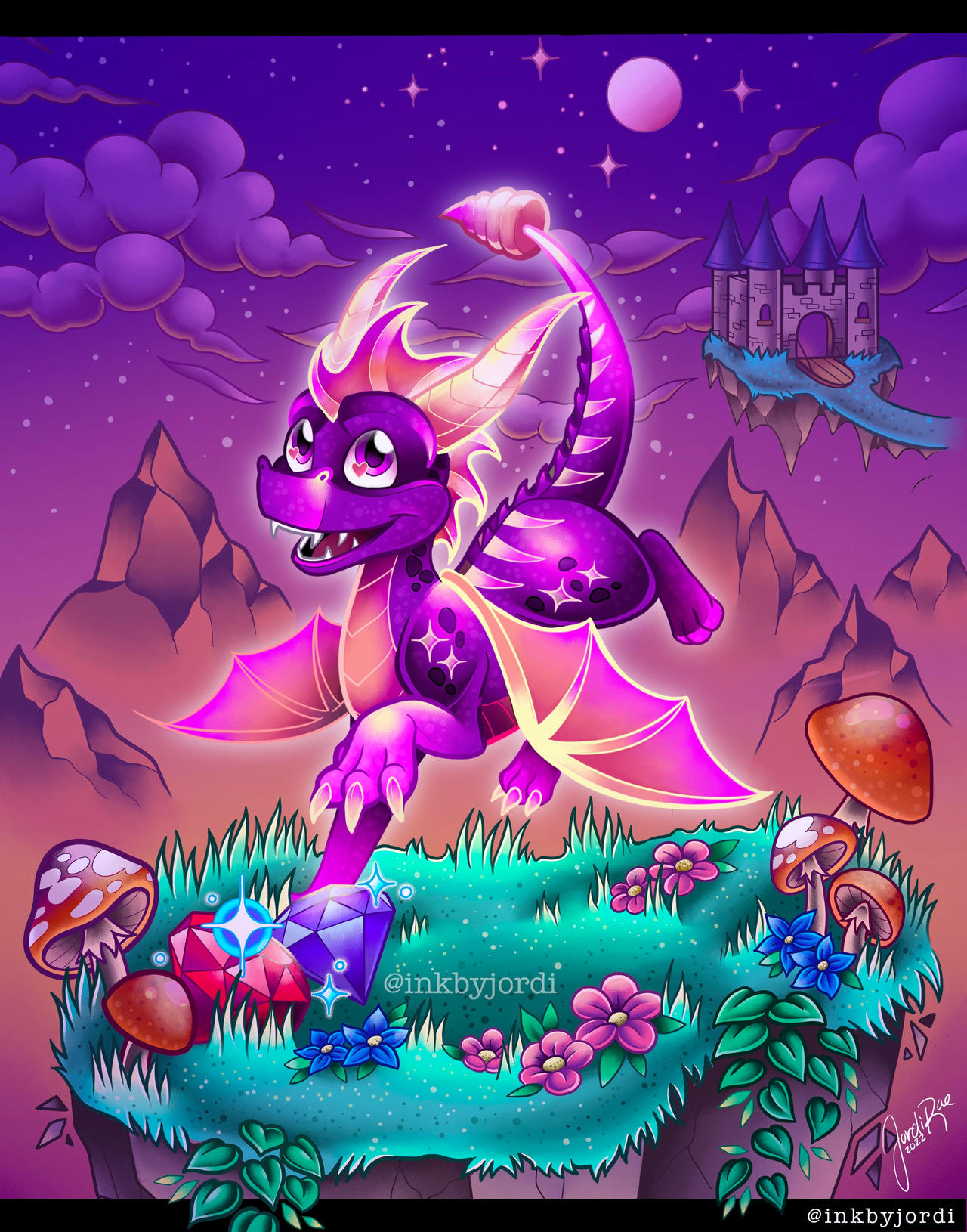 Spyro Haunted Towers by JordiMoonfall on DeviantArt