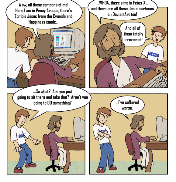 Jesus Reads Webcomics