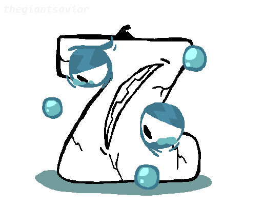 Lowercase Z from Alphabet Lore by g4merxethan on DeviantArt