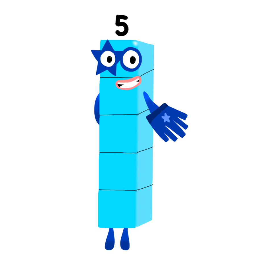 Once Upon a BlueZoo - Numberblock Five by spurs0710 on DeviantArt