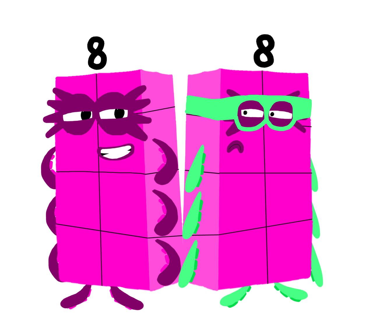 Once Upon a BlueZoo - Octoblock and Octonaughty by spurs0710 on DeviantArt