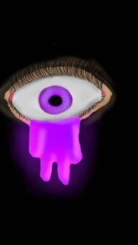 weird dripping eye thing digital