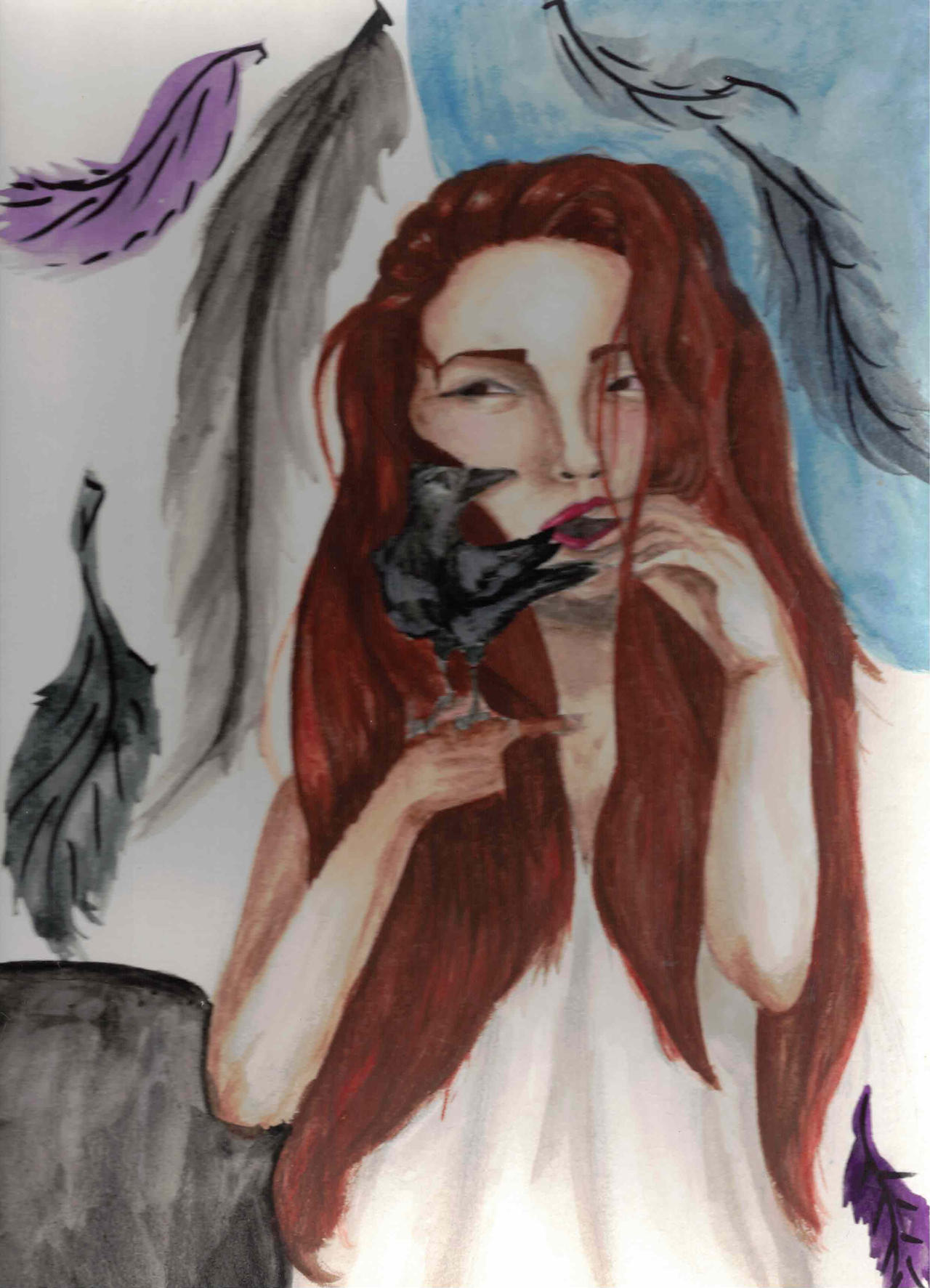 Lady Raven by MereelFoxoon on DeviantArt