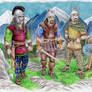 Celtic Boii warriors