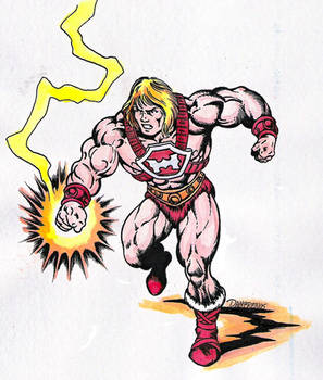 Thunder Punch He-man