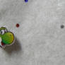 nintendo yoshi stud earrings