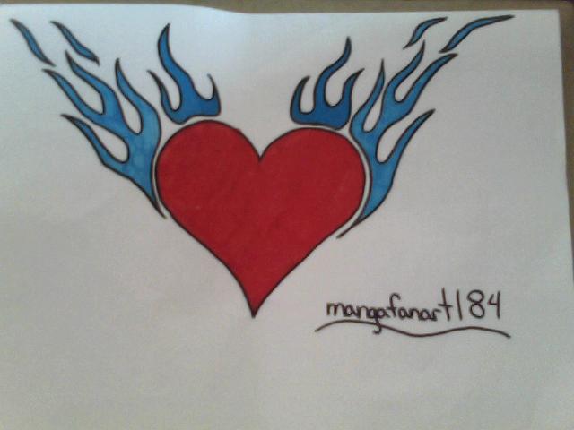 heart tattoo design