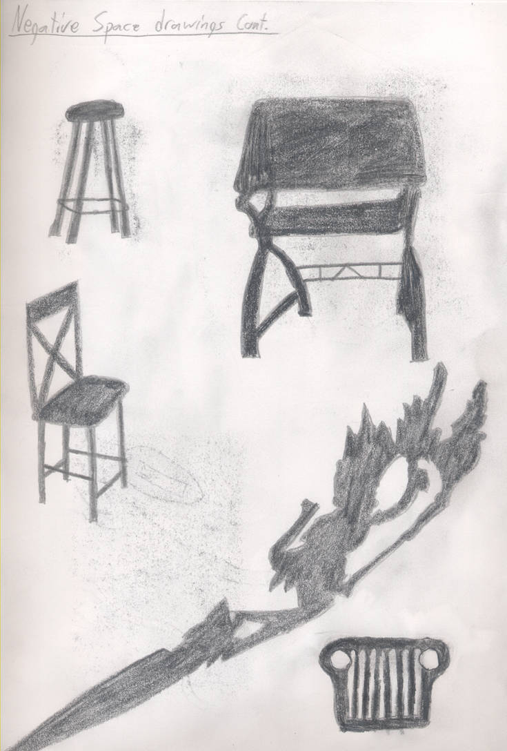 Negative Space drawing 2 by XJ96 on DeviantArt